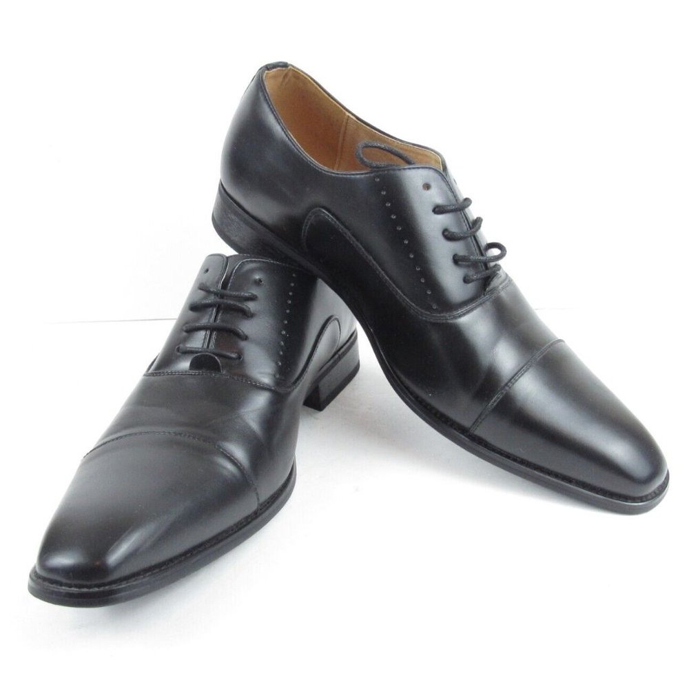 Imani Uomo Mens Black Dress Shoes Size 12